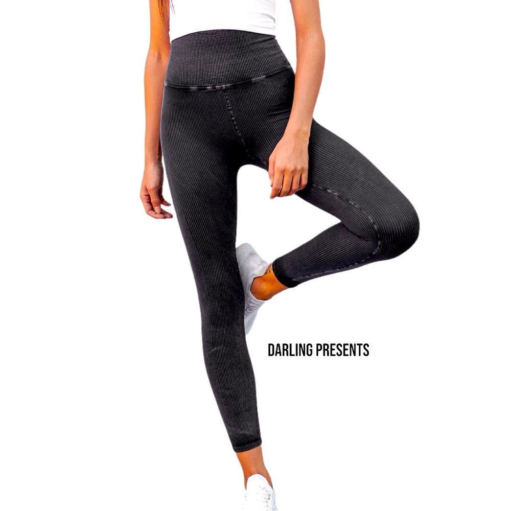 Free People Movement Happiness Runs Leggings Women Color Washed Black Size XS/S